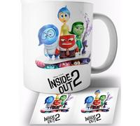 TusRelojes Inside Out 2 2024 Taza de Ceramica Blanca 325ml Mug