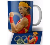 TusRelojes Rafa Nadal Atp Rafael Nadal B Taza de Ceramica Blanca 325ml Mug