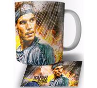 TusRelojes Rafa Nadal Atp Rafael Nadal Taza de Ceramica Blanca 325ml Mug