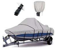 Tuszom Cubierta Impermeable para Consola Central de Barco, Cubierta de Consola Central de Lona de poliéster de Grado Marino 800D Resistente