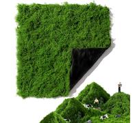 Tutamaz Esterillas de musgo para decoración, alfombrilla de musgo, decoración de césped artificial, alfombra de césped artificial, alfombra de césped, jardín en miniatura, artificial para bricolaje