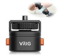 Tutamaz Mini Quick Release Plate Trípode QR Cámara Mount Adaptador, Quick Setup Kit con tornillo de 1/4'' para Canon/Sony/Nikon Cámaras/Zhiyun/Feiyu/DJI/Moza estabilizadores interruptor entre trípode