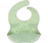Tutete Babero Silicona Verde Lunares 1 ud