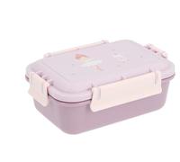 Tutete Fiambrera Infantil | Fiambrera escolar hermética | Apta para microondas y lavavajillas | Ideal para colegio, parque y picnic | Sin BPA | Cierre seguro | ballet
