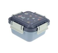 Tutete Fiambrera Infantil | Fiambrera escolar hermética | Apta para microondas y lavavajillas | Ideal para colegio, parque y picnic | Sin BPA | Cierre seguro | the martians