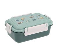 Tutete Fiambrera Infantil | Fiambrera escolar hermética | Apta para microondas y lavavajillas | Ideal para colegio, parque y picnic | Sin BPA | Cierre seguro | trucks