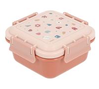 Tutete Fiambrera Infantil | Fiambrera escolar hermética | Apta para microondas y lavavajillas | Ideal para colegio, parque y picnic | Sin BPA | Cierre seguro | geometric nature