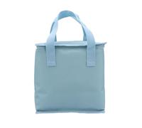 Tutete Gran Bolsa Térmica Resistente | Ideal para almuerzos o meriendas | Bolsa alimentaria lavable con interior aislante PEVA y exterior en RPET | Gran capacidad y resistente | solid sky
