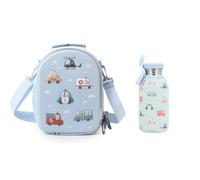 Tutete Set Adventure Bolsa Térmica 3D y Botella de Acero 500ml | city cars
