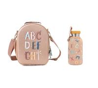 Tutete Set Adventure Bolsa Térmica 3D y Botella de Acero 500ml | funny letters