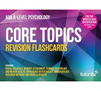 tutor2u Core Topic Revision Flashcards for AQA A-Level Psychology