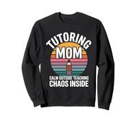 Tutoría Mamá Calma Fuera Enseñando Caos Dentro Sudadera