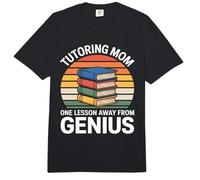 Tutoría Mamá Una Lección Lejos del Genio Comfort Colors Adult Heavyweight T-Shirt