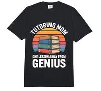 Tutoría Mamá Una Lección Lejos del Genio Comfort Colors Adult Heavyweight T-Shirt