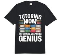 Tutoría Mamá Una Lección Lejos del Genio Comfort Colors Adult Heavyweight T-Shirt