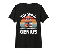 Tutoringad Una lección lejos del Aprendizaje del Tutor del Genio Camiseta Premium