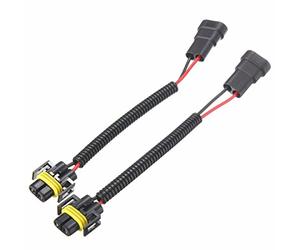 TuToy 2 Piezas 9006 A H11 H8 Faros Conector De Conversión Arnés De Cableado Enchufe Cable Cables Cables