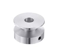 TuToy Polea De Ranura Simple De 40 Mm Tipo A Ruedas De Polea De Husillo Diámetro Fijo De 8-20 Mm Para Motor De Husillo - 15 Mm