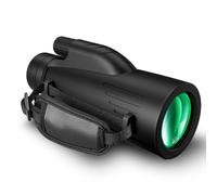 Tutoy Telescopio monocular de 50 mm con alta ampliación y correa de muñeca de alta definición, diseño a prueba de polvo y antivaho, telescopio profesional