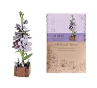 TUTTI I COMPONENTI INCLUIDO: questo puzzle floreale 3D contiene tutti i componenti necessari per un'esperienza di creazione completa. Permette ai bambini di avere libertà creativa e rafforza i legami
