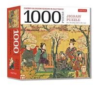 Tuttle Publishing 1000 Piece Puzzle: Cherry Blossom Season in Old Tokyo