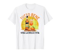 Tutto Bene X Viva La Dolce Vita Spray Club Volver Camiseta