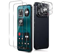 TUTUO Paquete de 2 + 2 protectores de pantalla de vidrio templado para Nothing Phone 4A Pro 5G + protector de lente de cámara y marco de montaje, [antiarañazos] [sin burbujas] película de vidrio