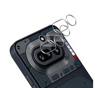 TUTUO Paquete de 3 protectores de lente de cámara compatibles con Nothing Phone 4a de vidrio templado, sin burbujas, antiarañazos, HD, fácil instalación, película protectora de pantalla de cámara