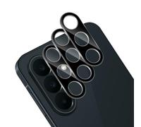 TUTUO Paquete de 3 protectores de lente de cámara compatibles con Samsung Galaxy A27 5G, vidrio templado, sin burbujas, antiarañazos, HD, fácil instalación, película protectora de pantalla de cámara