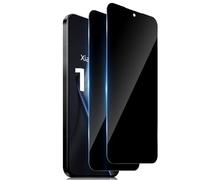 TUTUO Protector de pantalla de privacidad compatible con Xiaomi 15T / 15T Pro 5G, 2 unidades, vidrio templado antiespía, película transparente 9H HD, compatible con fundas, ultra resistente