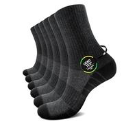 TUUHAW Calcetines Hombre Calcetines Deporte Hombres Calcetines Ciclismo Mujer Calcetines Tenis Baloncesto Ciclismo 39-42, Gris