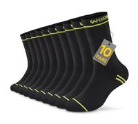TUUHAW Calcetines Hombre Trabajo Calcetines Invierno Calcetines Largos Hombre 10 Pares Calcetines Negros Calcetines Running Calcetines Deporte Algodon Calcetines Termicos Calcetines Antideslizantes