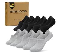 TUUHAW Calcetines Invisibles Mujer - Calcetines Tobilleros Mujer Negros Calcetines Mujer Deporte Verano Calcetines Running Trekking 35-38, Negro Gris