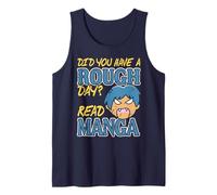 Tuviste un Día Difícil Lee Manga Relájate Ya Camiseta sin Mangas