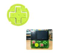 Tuvzylory Botón de repuesto D-Pad compatible con consola de mano E5P/E5 Plus, llave de dirección duradera (verde)