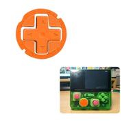 Tuvzylory Botón de repuesto D-Pad compatible con consola de mano E5P/E5 Plus, llave de dirección duradera (naranja)