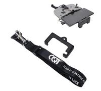 Tuvzylory Cordón de equilibrio negro para control remoto para DJI Flip/AIR3S/NEO/MINI4K/MINI 4PRO, cordón de nailon RC N3 N2 sin cordón de control de pantalla con hebilla ABS separada, Negro -, /