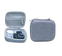 Tuvzylory Funda de transporte compatible con Insta360 Go Ultra, a prueba de golpes, inserto de espuma personalizado, bolsillo de malla, portátil, viajes y uso al aire libre (gris)