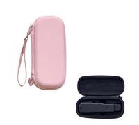 Tuvzylory Funda de transporte compatible con Insta360 Luna Ultra, bolsa de almacenamiento rígida de EVA, bolsa de viaje protectora con bolsillo de malla para cámara (rosa)