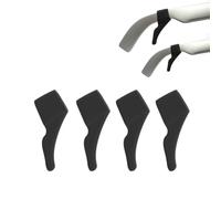 Tuvzylory Ganchos antideslizantes de silicona compatibles con gafas inteligentes Leixiang/Air4/Xreal OnePro/Meta AI, comodidad ergonómica (2 pares)