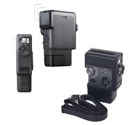 Tuvzylory Kit de accesorios compatible con cámara Instax Mini EVO, funda de piel sintética + vidrio templado, juego protector para viajes y uso diario