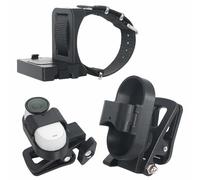 Tuvzylory Kit de accesorios compatible con Insta360 Go3/Go3S, clip de mochila + correa de muñeca, rotación de 360°, montaje multiescena, liberación rápida