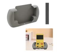 Tuvzylory Soporte compatible con Anbernic RG34XXSP, base de escritorio ligera de ácido poliláctico con base antideslizante y puerto de cable para cargar mientras juegas, accesorio retro para juegos