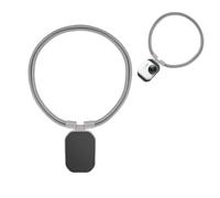 Tuvzylory Soporte magnético para el cuello compatible con Insta360 Go Ultra, interruptor vertical, cordón ajustable para disparos en primera persona y compatibilidad con micrófono