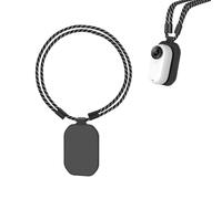 Tuvzylory Soporte magnético para el cuello/cordón compatible con DJI OSMO Nano/Insta360 GO 3/3S, interruptor vertical, cordón ajustable para disparos en primera persona y compatibilidad con micrófono