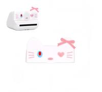 Tuvzylory Tapa de lente compatible con Polaroid Go / Gen2, bonita cubierta protectora de estilo animal, protector contra polvo y arañazos (gato rosa)