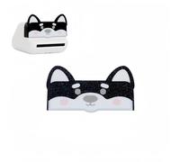 Tuvzylory Tapa de lente compatible con Polaroid Go / Gen2, bonita cubierta protectora de estilo animal, protector contra el polvo y los arañazos (corgi negro)