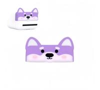 Tuvzylory Tapa de lente compatible con Polaroid Go / Gen2, bonita cubierta protectora de estilo animal, protector contra el polvo y los arañazos, Corgi morado