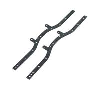 tuwiwol 2 unids/Set RC Coche chasis de Metal viga Marco Lateral chasis para WPL 1/16 C14 RC Coche chasis viga RC Coche chasis de Metal