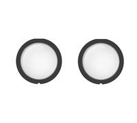 tuwiwol 2X Protectores de Lentes a Prueba de Agua para Durabilidad Sin Brecha Resistente a los arañazos para X3 Glass para Insta 360 Protector